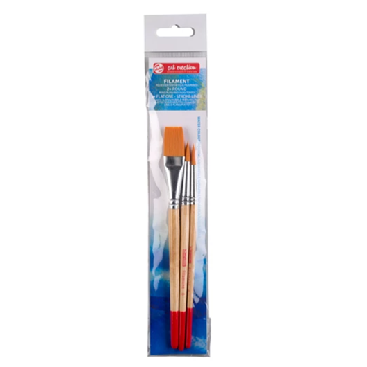 Set of 3 watercolour brushes